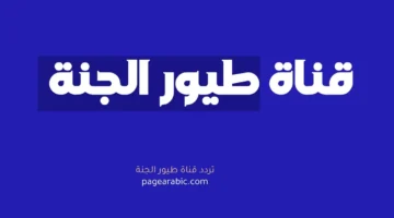 نزل التردد الجديد.. قناة طيور الجنة 2026 على يوتيوب